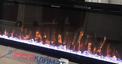  Электрокамин RealFlame (портал Siena 42 орех, очаг RealFlame Saphir 42) 